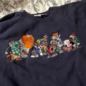 Vintage looney tunes sports acme crewneck